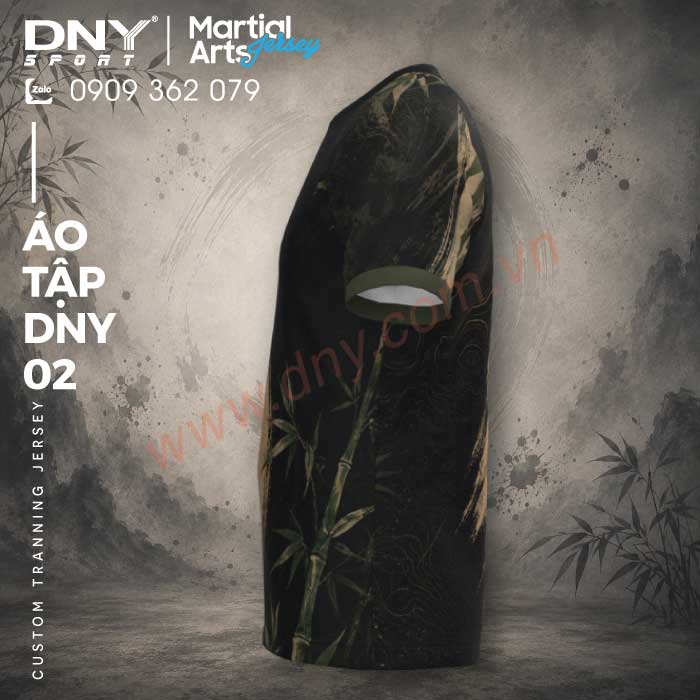 MẪU ÁO TẬP VÕ THIẾT KẾ THEO YÊU CẦU | DNY ATV2608190001